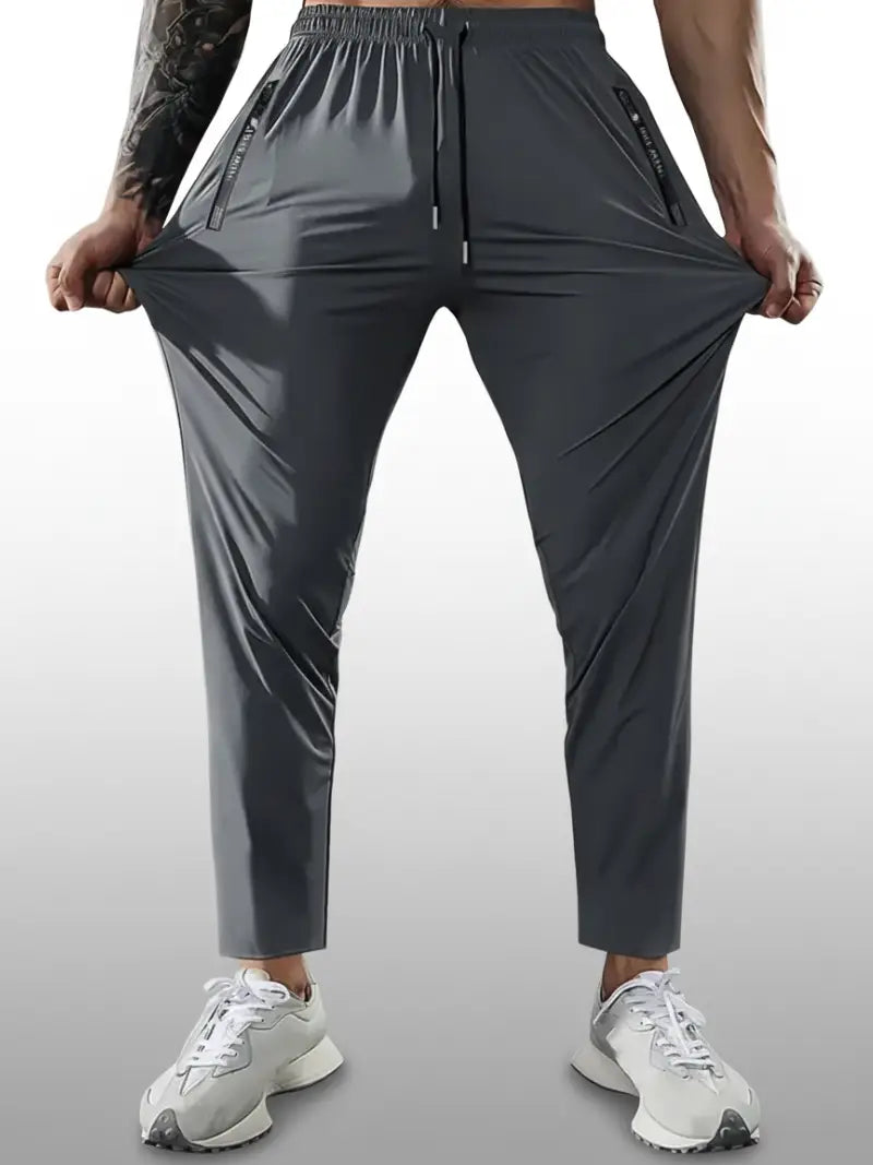 High Stretch Premium Italian Spandex Black Trouser